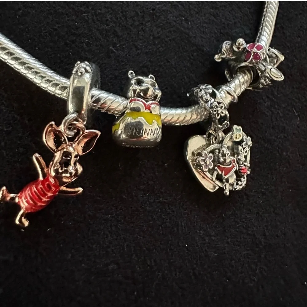 NWOT Pandora x Disney Winnie the Pooh Eeyore Charm 792209C01_3